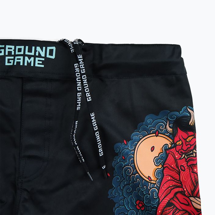 Ground Game ανδρικό σορτς προπόνησης MMA Ashi Garami πολύχρωμο 5