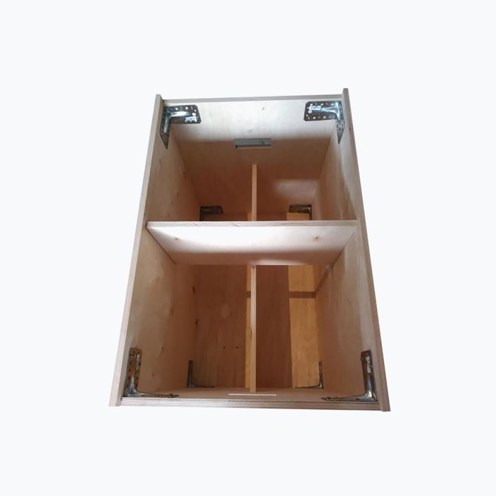 Ξύλινο πολυμετρικό κουτί Bauer Fitness καφέ CFA-160 4