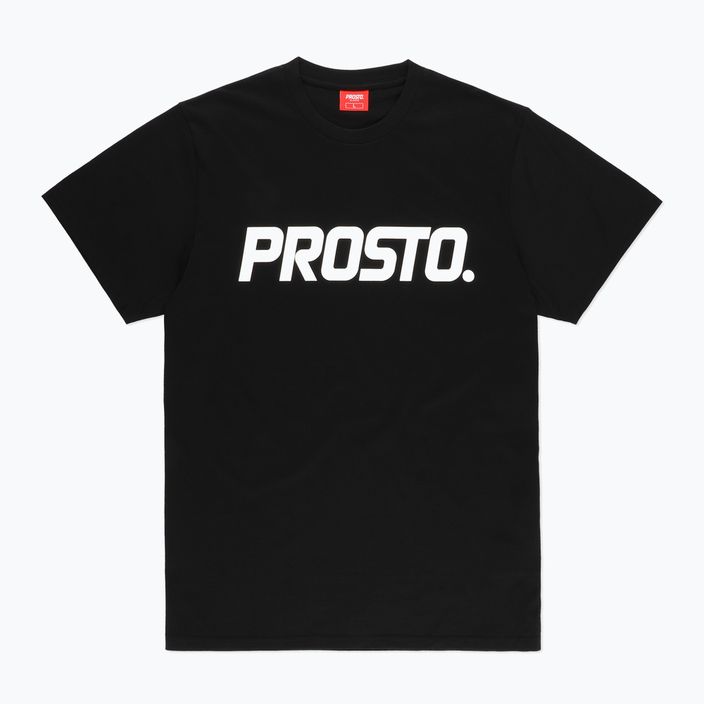 PROSTO Biglog ανδρικό t-shirt μαύρο