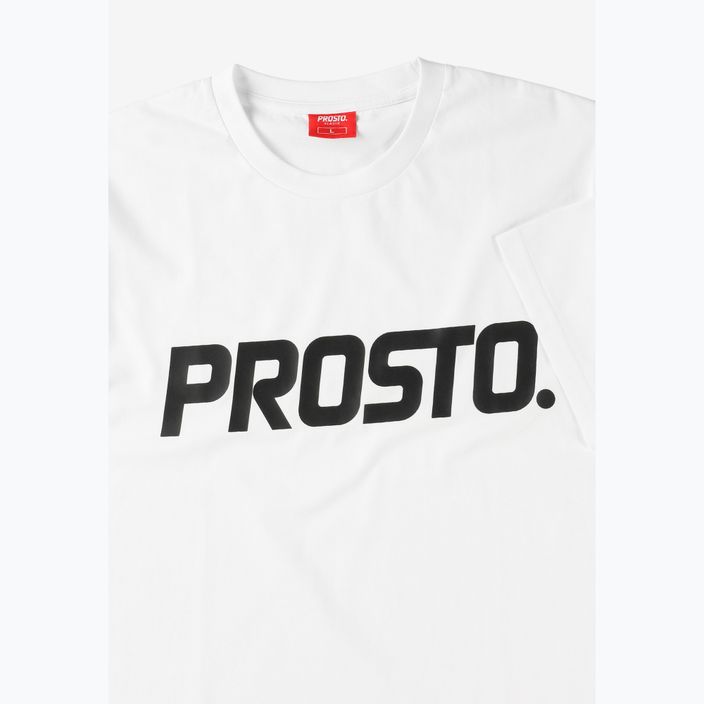 PROSTO Biglog ανδρικό t-shirt λευκό 3