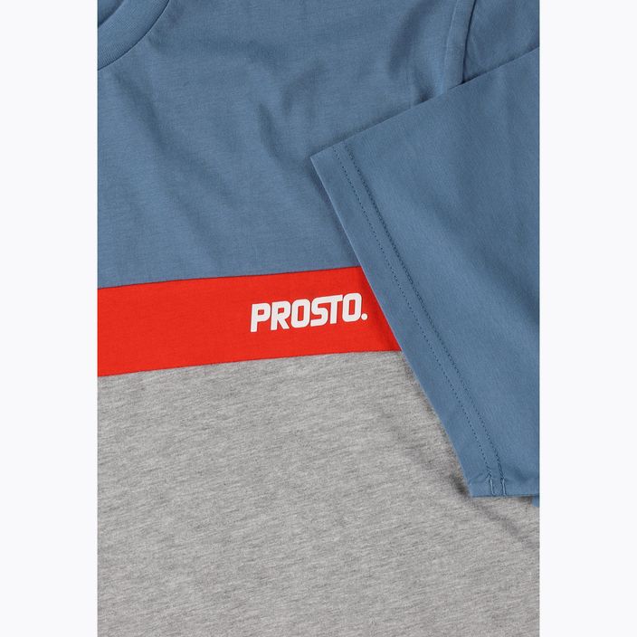 PROSTO ανδρικό t-shirt Plooz μπλε 3