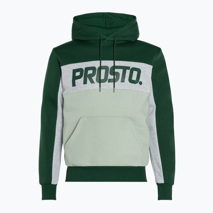 Ανδρικό PROSTO Hoodie Quazz πράσινο