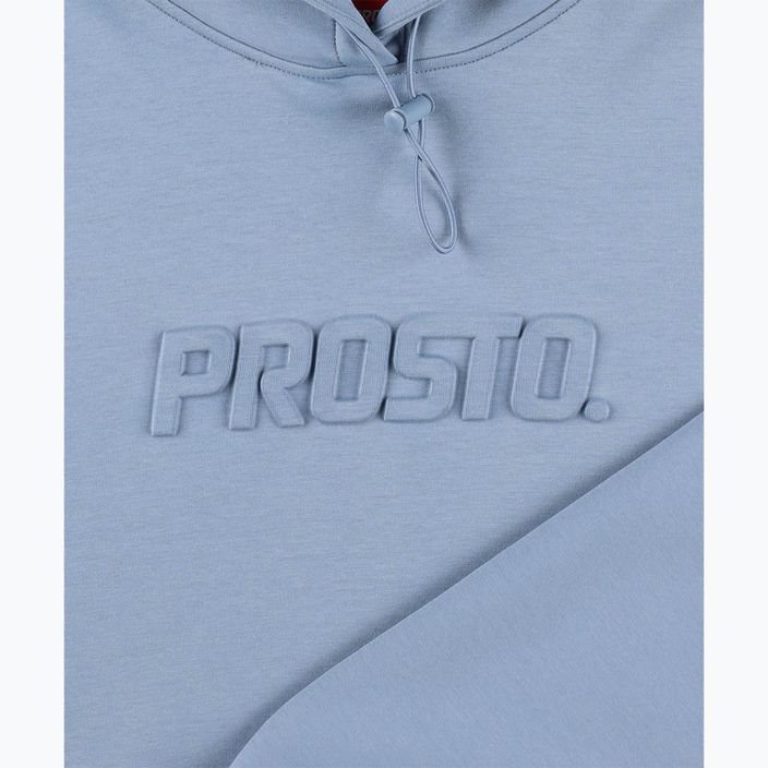 Ανδρικό PROSTO Interlock Hoodie Logy μπλε 3