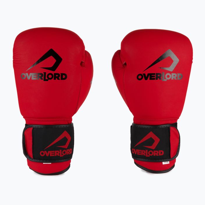 Overlord Rage κόκκινα γάντια πυγμαχίας 100004-R 2