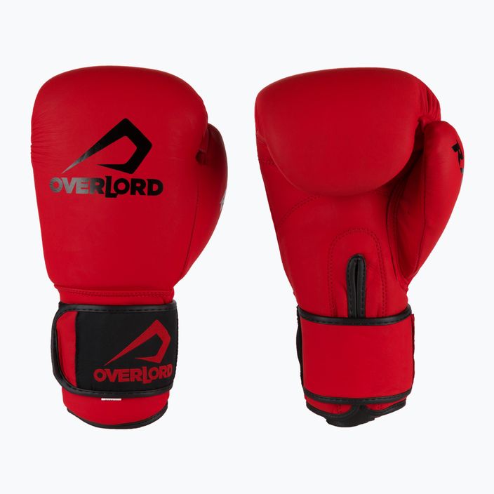 Overlord Rage κόκκινα γάντια πυγμαχίας 100004-R 6