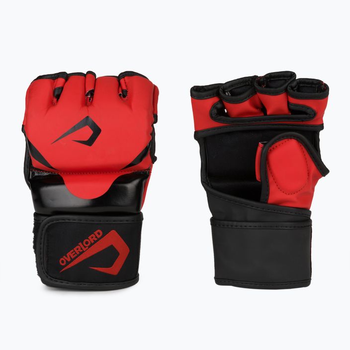 Overlord X-MMA γάντια πάλης κόκκινα 101001-R/S 3