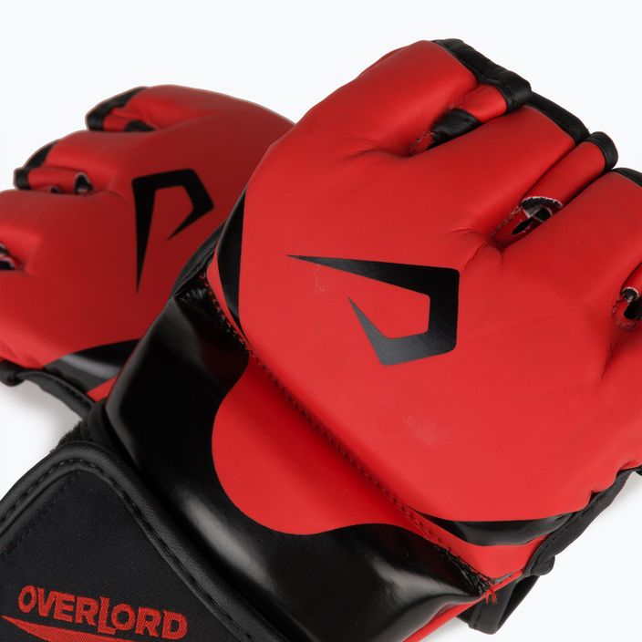 Overlord X-MMA γάντια πάλης κόκκινα 101001-R/S 5