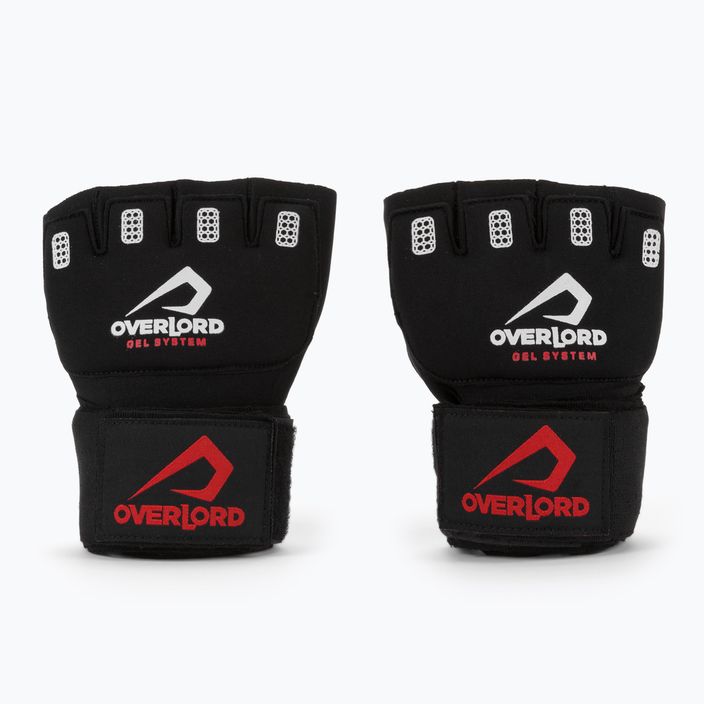 Overlord νεοπρένιο + gel boxer's overstretchers μαύρο 202001-BK/SR