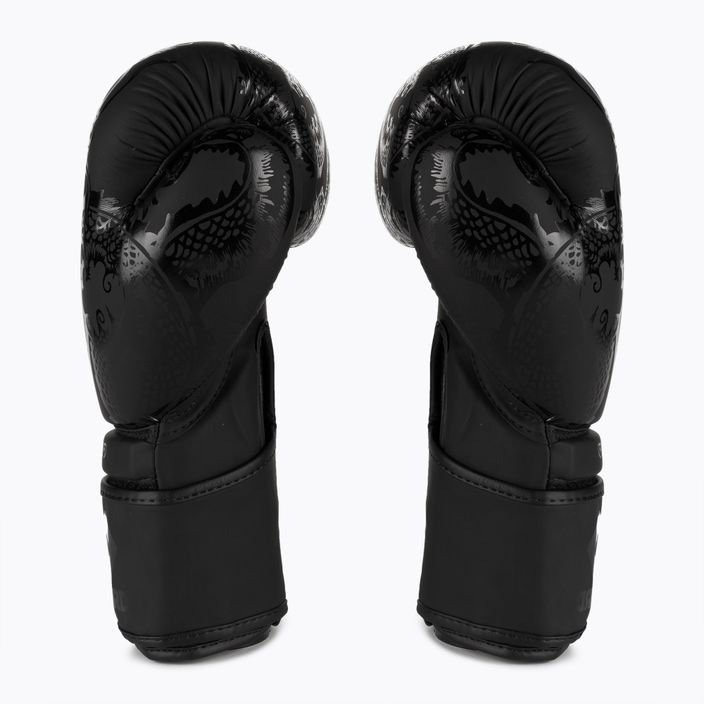 Overlord Legend συνθετικά δερμάτινα γάντια πυγμαχίας μαύρα 100001-BK 4