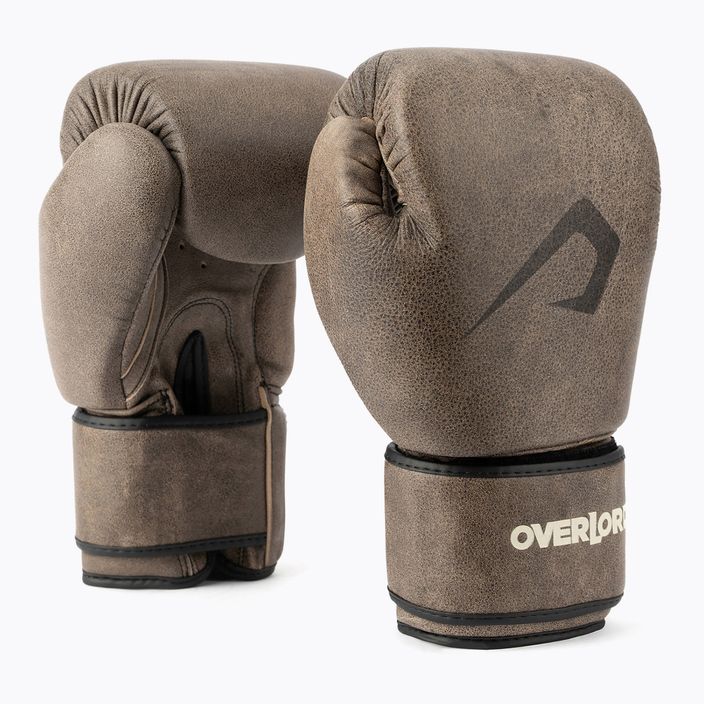Overlord Old School καφέ γάντια πυγμαχίας 100006-BR 6