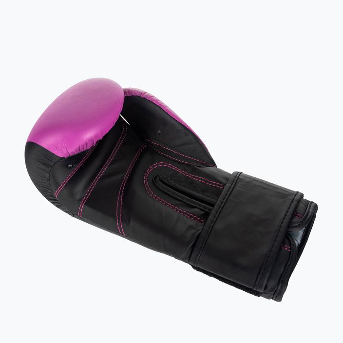 Overlord Boxer παιδικά γάντια πυγμαχίας μαύρα και ροζ 100003-PK 10