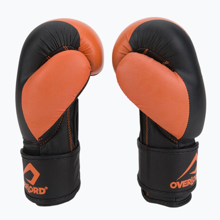 Overlord Boxer γάντια μαύρα και πορτοκαλί 100003 4