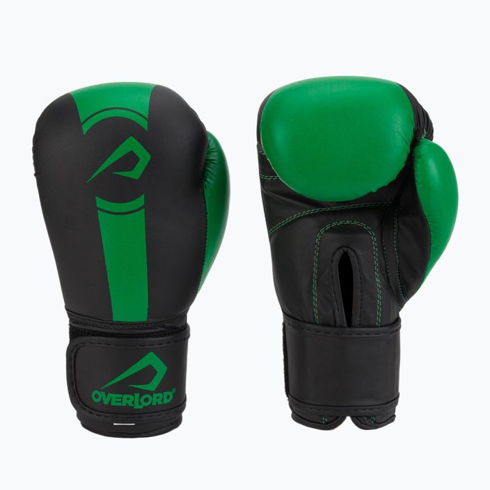 Overlord Boxer Gloves μαύρο-πράσινο 100003-GR 3
