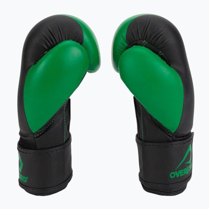 Overlord Boxer Gloves μαύρο-πράσινο 100003-GR 4