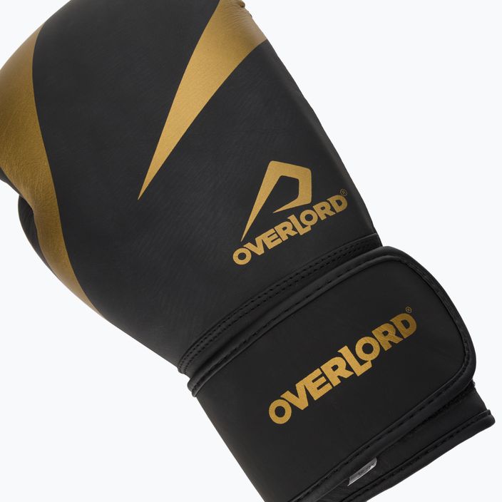 Overlord Riven μαύρα και χρυσά γάντια πυγμαχίας 100007 5