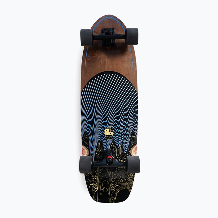 Surfskate Cutback Σκούρο μπλε 34" έγχρωμο skateboard CUT-SUR-DBL 7