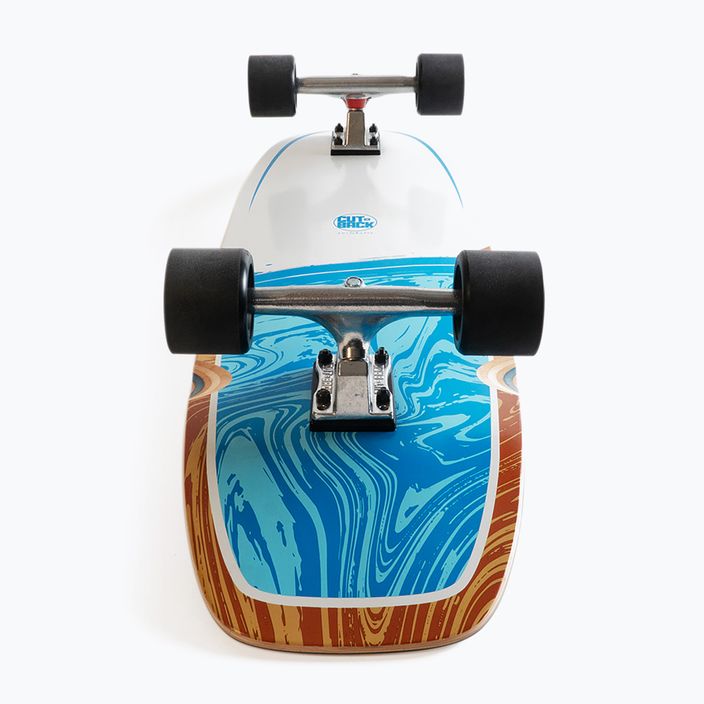 Surfskate Cutback Splash 34" λευκό-μπλε skateboard CUT-SUR-SPL 10