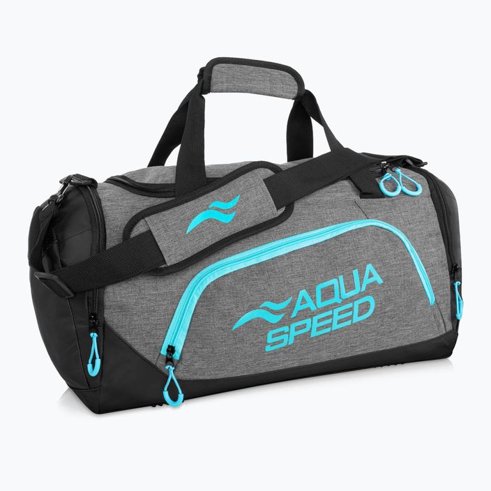 AQUA-SPEED τσάντα προπόνησης 35 l γκρι/μπλε