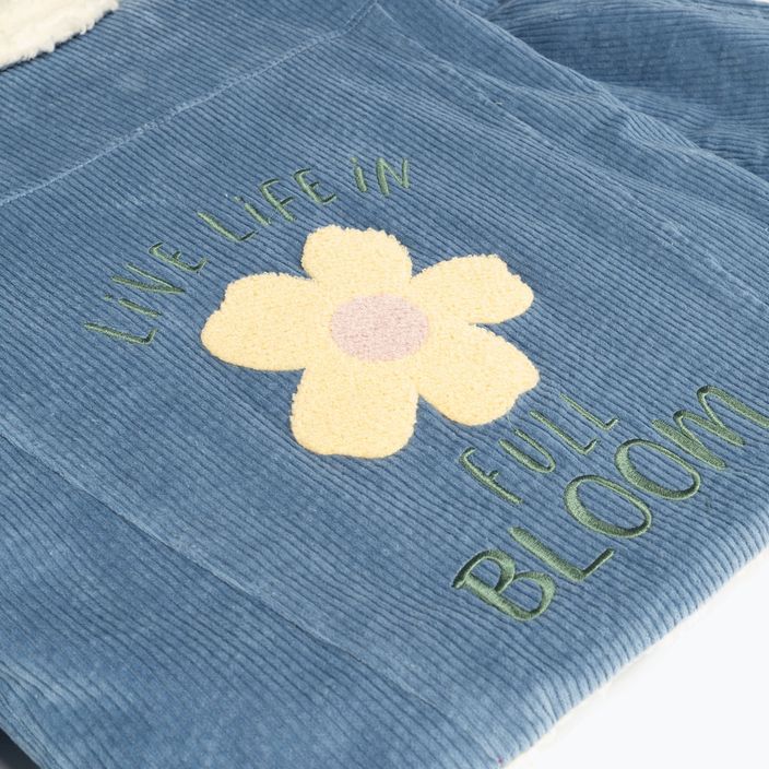 KID STORY παιδικό μπουφάν Teddy air μπλε λουλούδια 9