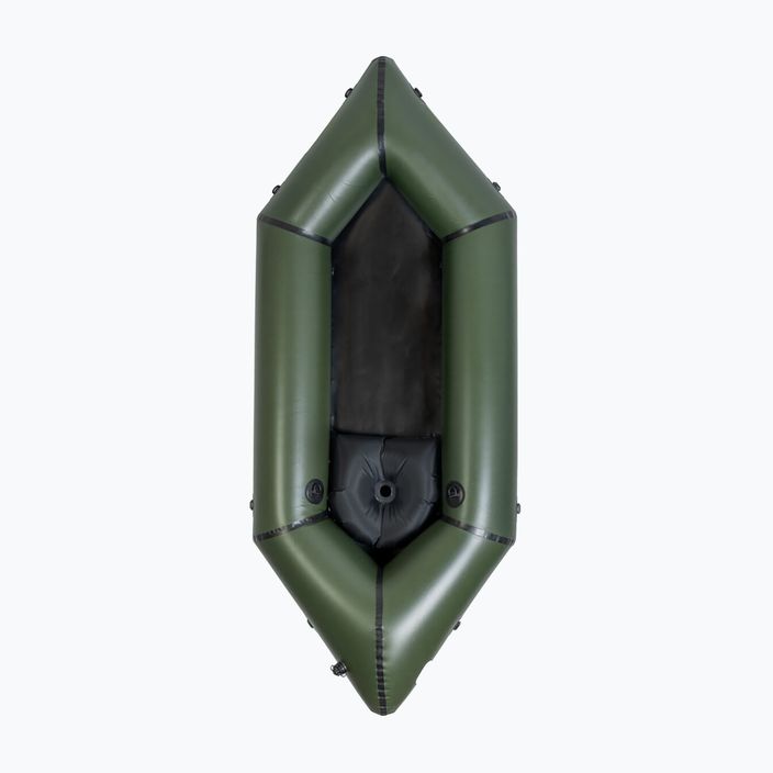 Ανοιχτό πλωτό σκάφος Pinpack Packraft Opty σκούρο πράσινο