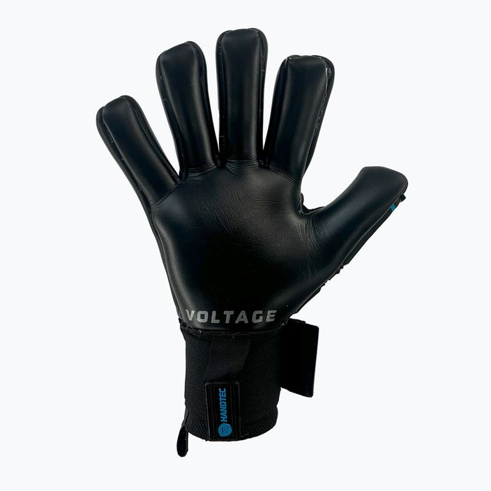 Γάντια τερματοφύλακα Football Masters Voltage Plus NC μαύρα/μπλε 2