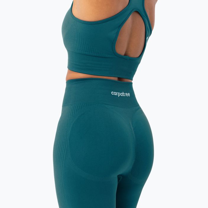 Γυναικεία προπονητική μπλούζα Carpatree Blaze Seamless Sleeveless βαθύ μπλε του ωκεανού 5