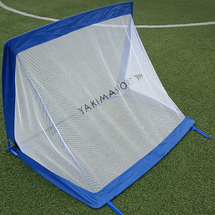 Yakimasport POP-UP γκολ ποδοσφαίρου 2 τεμ. 120 x 80 cm μπλε 100272 4