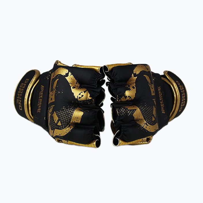 Ground Game MMA Cage Gold γάντια προπόνησης μαύρο MMAGLOCGOLDSM 8
