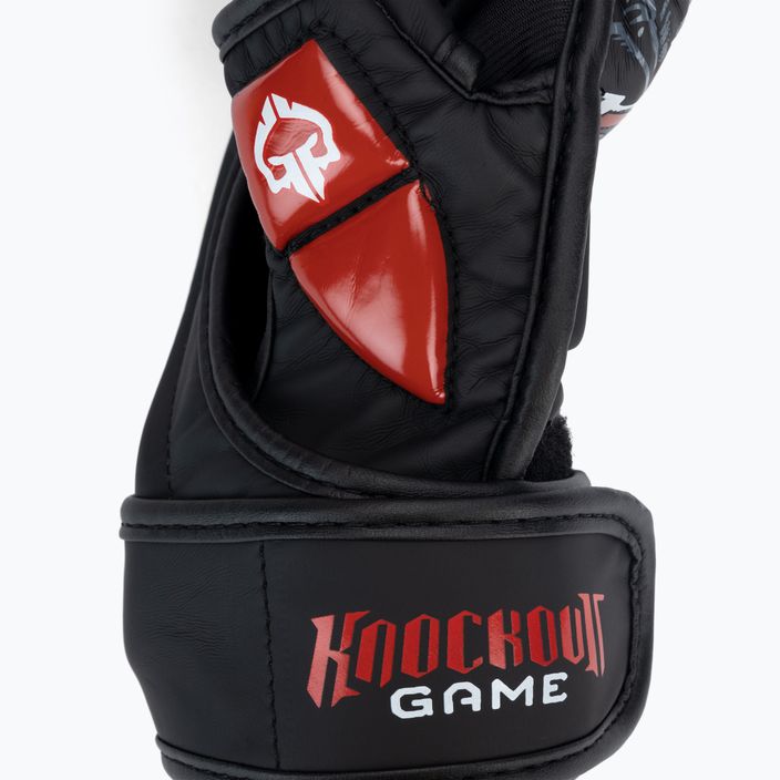 Ground Game MMA Sparring Gloves "Samurai" μαύρο 21MMASPARGLOSA 5