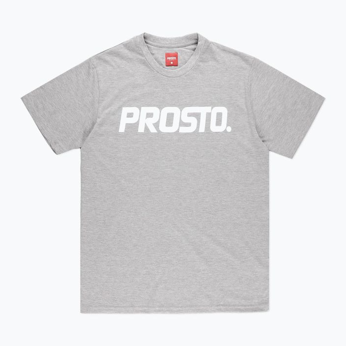 PROSTO Classic XXII γκρι ανδρικό t-shirt KL222MTEE1072