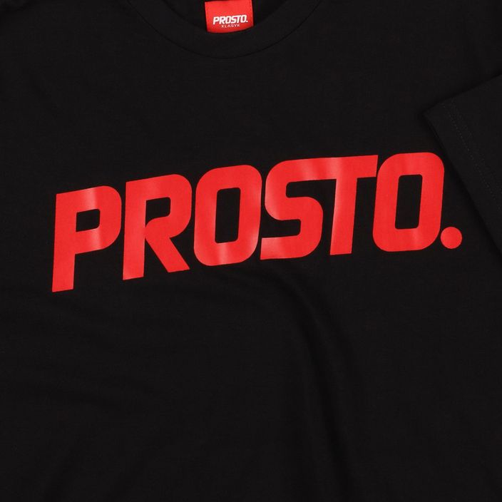 PROSTO Classic XXII ανδρικό t-shirt μαύρο KL222MTEE1073 3