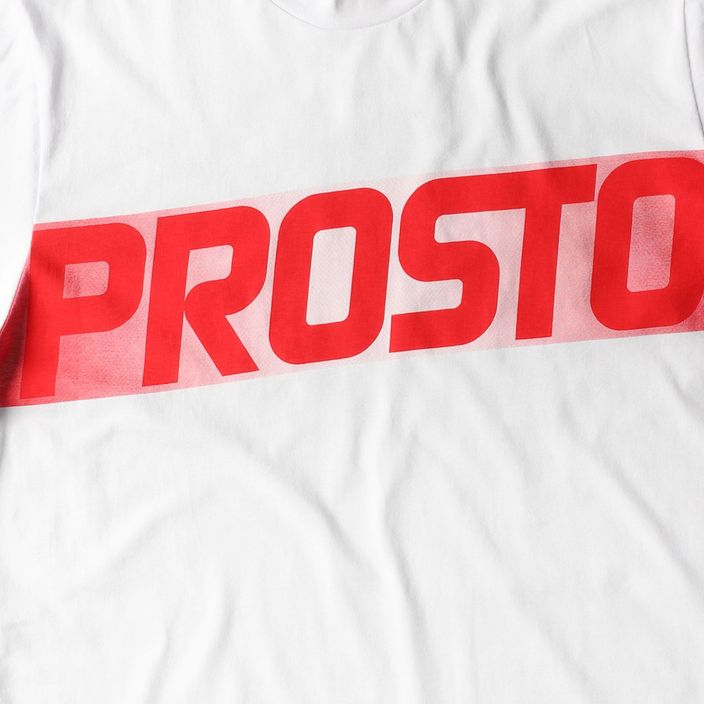 PROSTO Visio ανδρικό t-shirt λευκό KL222MTEE1181 3