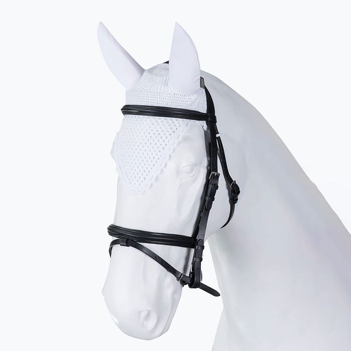 Ωτοασπίδες για άλογα TORPOL LUX λευκές 3940-E-ST-02