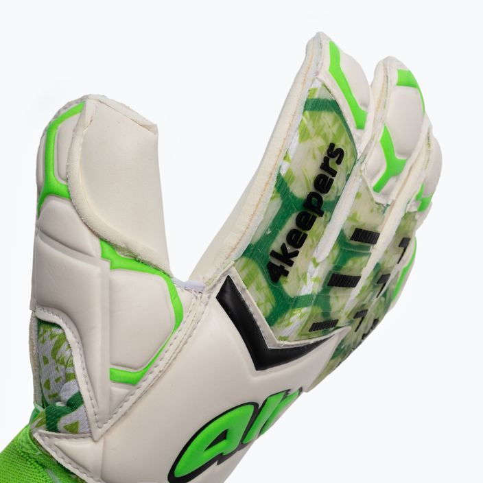 4keepers Force V 3.20 RF γάντια τερματοφύλακα λευκά και πράσινα 4267 3