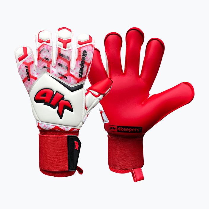 4keepers Force V 4.20 HB γάντια τερματοφύλακα κόκκινα και λευκά 4KEEPERS-4342 4
