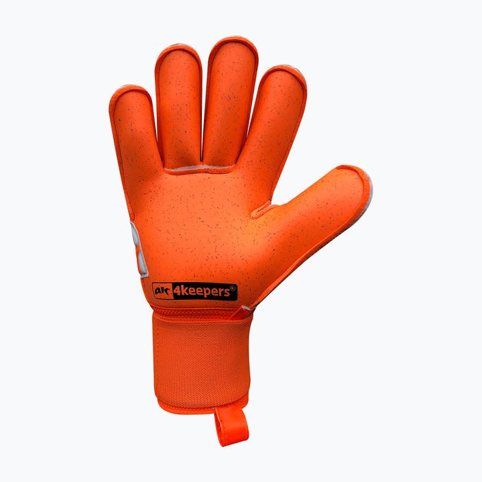 4keepers Force V 2.20 RF παιδικά γάντια τερματοφύλακα πορτοκαλί και λευκό 4694 6