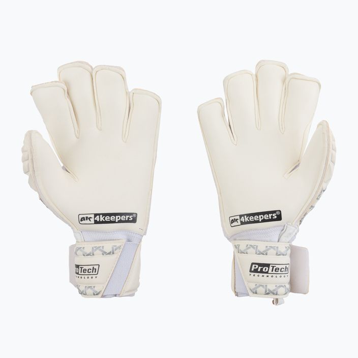 Παιδικά γάντια τερματοφύλακα 4Keepers Guard Classic MF λευκό 2