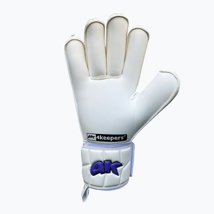 4keepers Champ Purple V Rf γάντια τερματοφύλακα σε λευκό και μοβ χρώμα 5