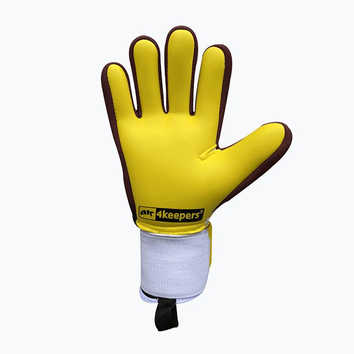 Παιδικά γάντια τερματοφύλακα 4keepers Evo Trago Nc κίτρινο 5