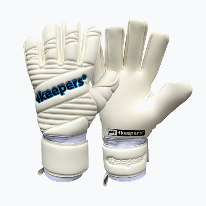 4keepers Retro IV NC γάντια τερματοφύλακα λευκά 4KRETROIVNC 6