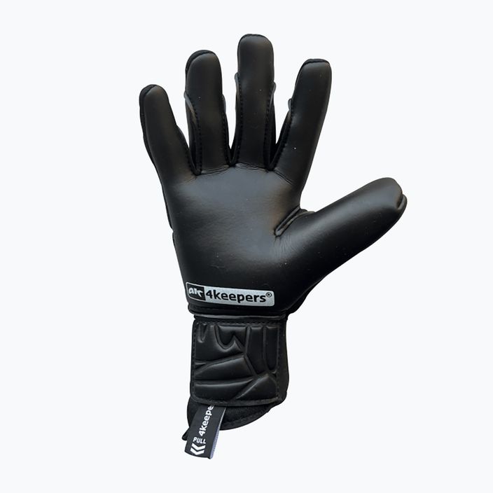 4Keepers Equip Panter Nc Jr παιδικά γάντια τερματοφύλακα μαύρα EQUIPPANCJR 5