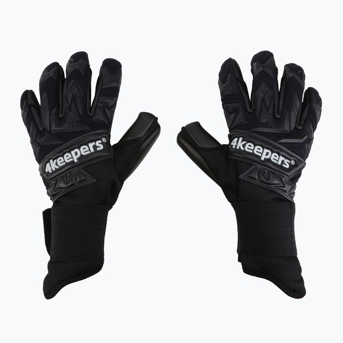 4Keepers Equip Panter Nc γάντια τερματοφύλακα μαύρα EQUIPPANC