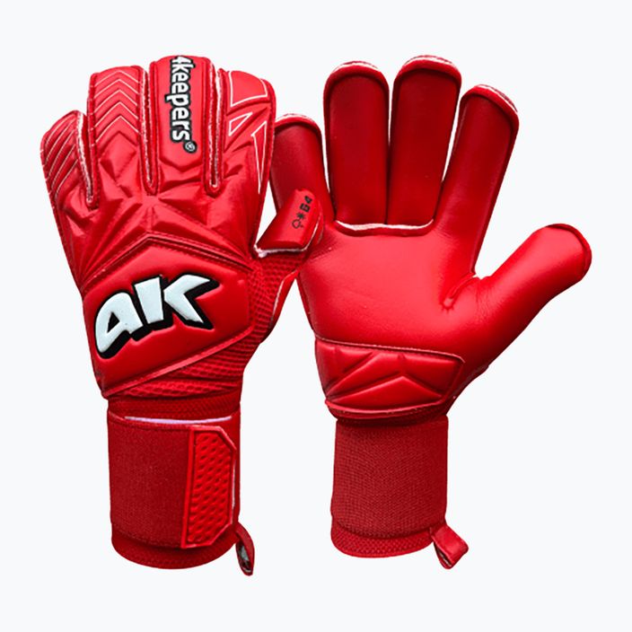 4Keepers Force V4.23 Rf Jr γάντια τερματοφύλακα κόκκινα 4