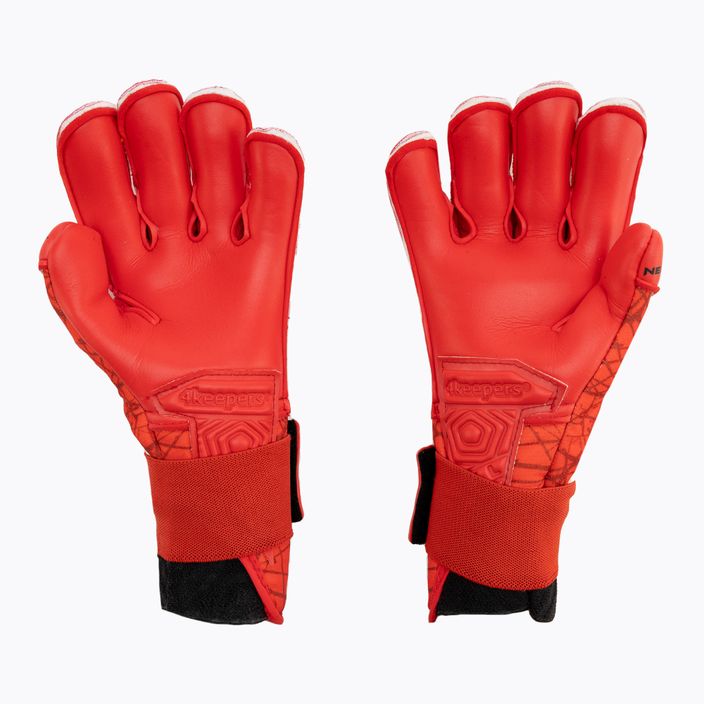 4Keepers Neo Rodeo Rf2G Jr παιδικά γάντια τερματοφύλακα κόκκινα 2