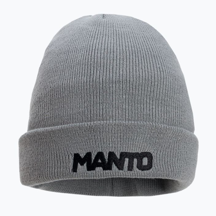 MANTO Λογότυπο 21 καπέλο γκρι MNC465_MEL_9UN 2