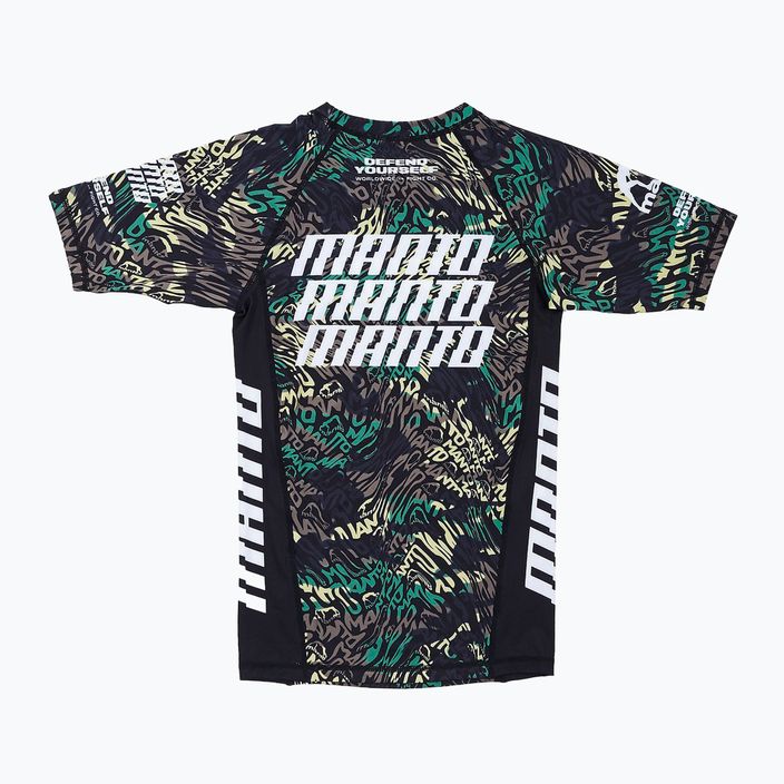 MANTO Distort ανδρικό t-shirt t-shirt μαύρο MNR509 3