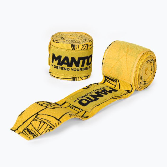 MANTO Punch κίτρινοι επίδεσμοι πυγμαχίας MNA884