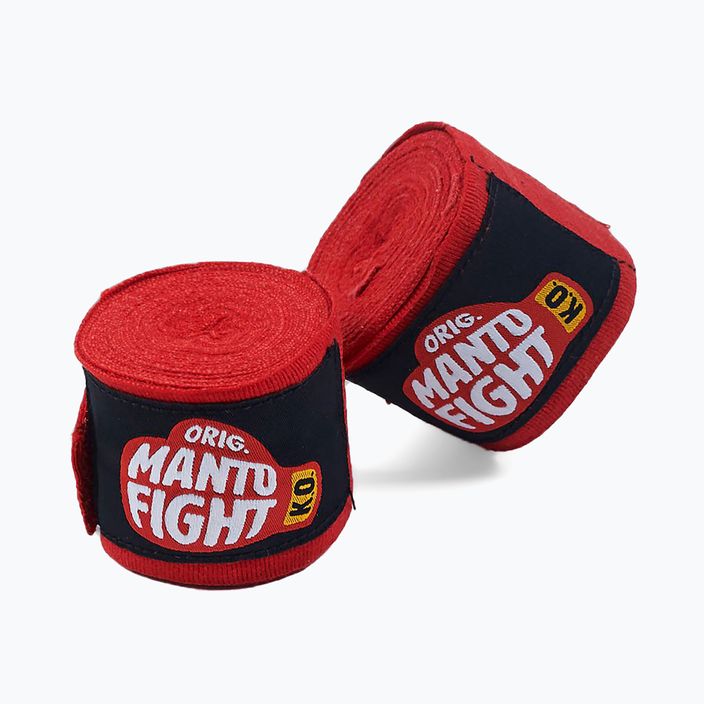 Manto Glove κόκκινοι επίδεσμοι πυγμαχίας MNR837_RED 2