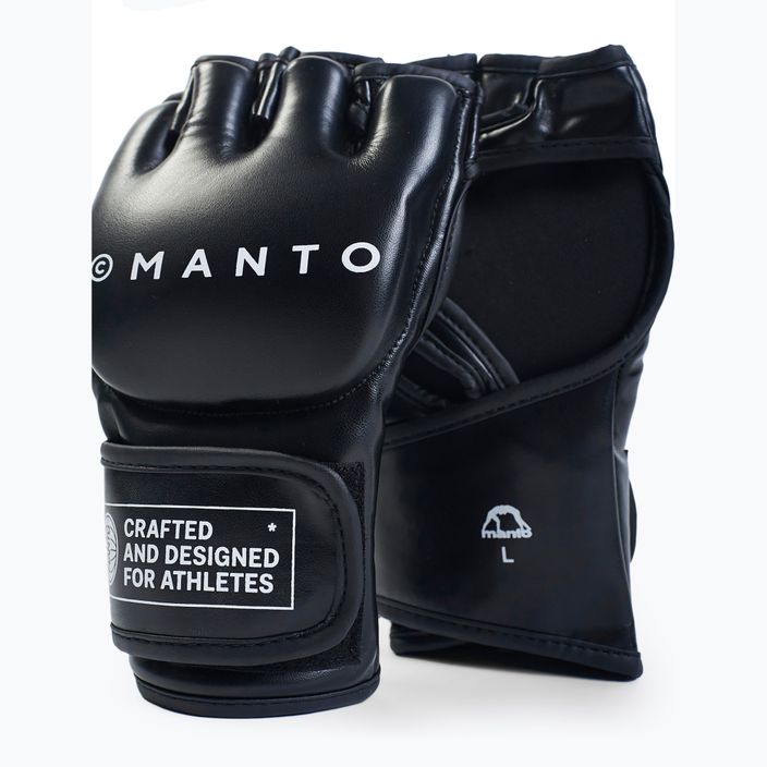 Γάντια MANTO Impact MMA μαύρα 2