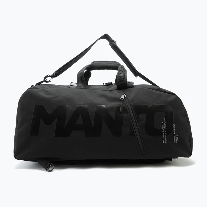 MANTO 2 σε 1 τσάντα προπόνησης Blackout μαύρο MNB008_BLK 3